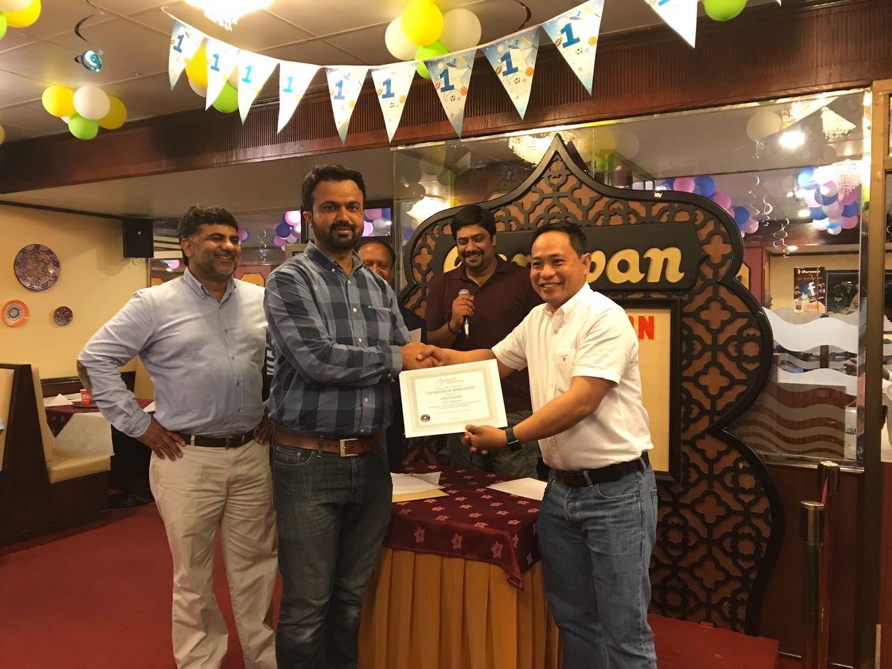 CEO professional recognition presentation 4