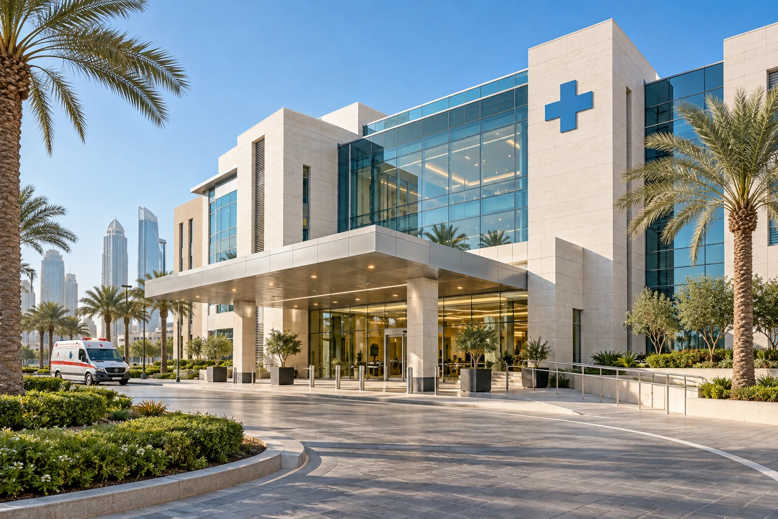 Contemporary hospital architecture inspiration